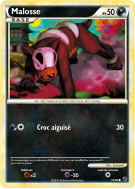 Carte Pokémon Malosse 53/90 Commune Indomptable