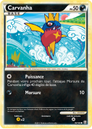 Carte Pokémon Carvanha 59/102 Commune Triomphe