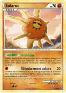 Carte Pokémon Solaroc 9/102 Holographique Triomphe