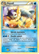 Carte Pokémon Aquali 52/95 Peu commune L'Appel des Légendes