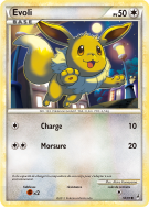 Carte Pokémon Evoli 56/95 Commune L'Appel des Légendes