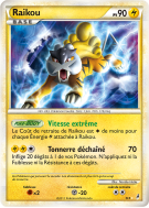 Carte Pokémon Raikou SL9 Holographique L'Appel des Légendes
