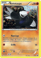 Carte Pokémon Rototaupe 8/12 Promo Collection McDonald's 2012