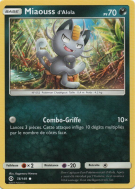 Carte Pokémon Miaouss d'Alola 8/12 Promo Collection McDonald's 2017