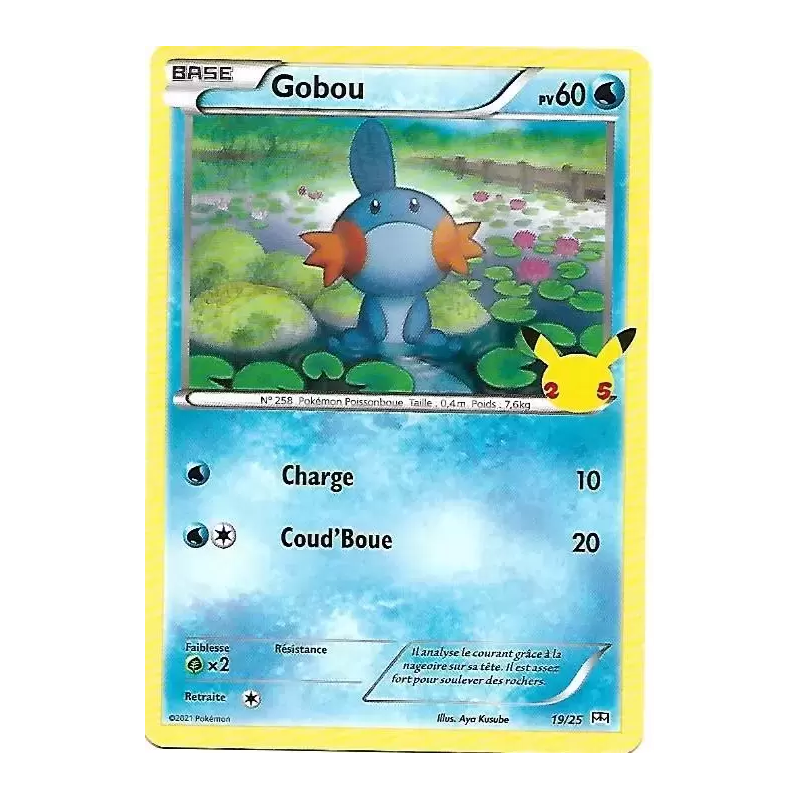 Carte Pokémon Gobou 19/25 Promo Collection McDonald's 2021