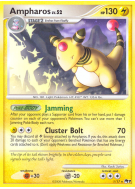 Carte Pokémon Ampharos 1/17 Promo POP Series 7