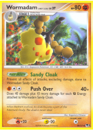 Carte Pokémon Wormadam Sandy Cloak 10/17 Promo POP Series 7