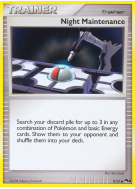 Carte Pokémon Night Maintenance 9/17 Promo POP Series 8