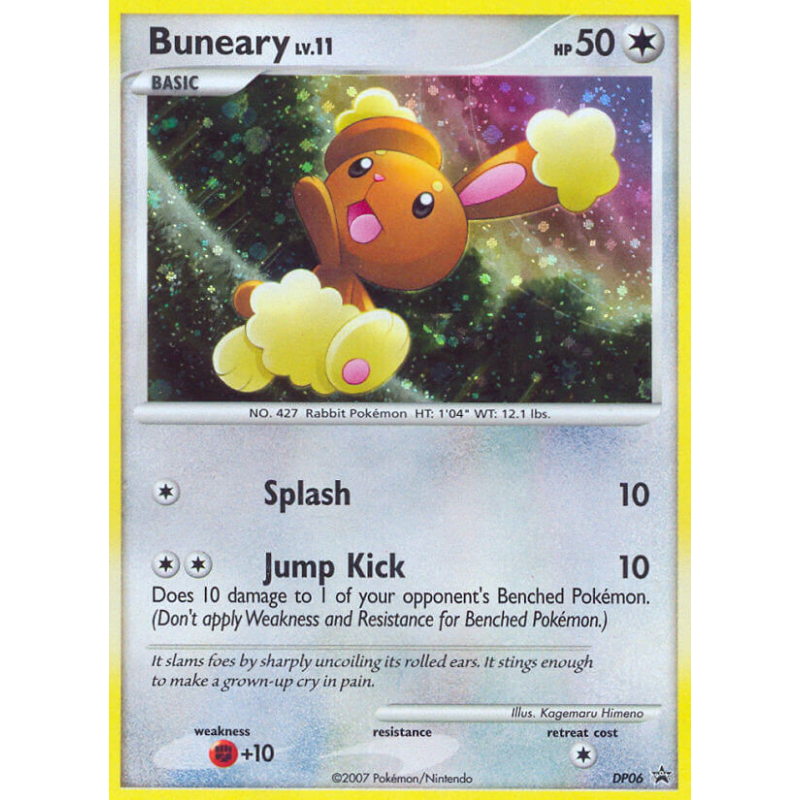Carte Pokémon Buneary DP06 Promo DP