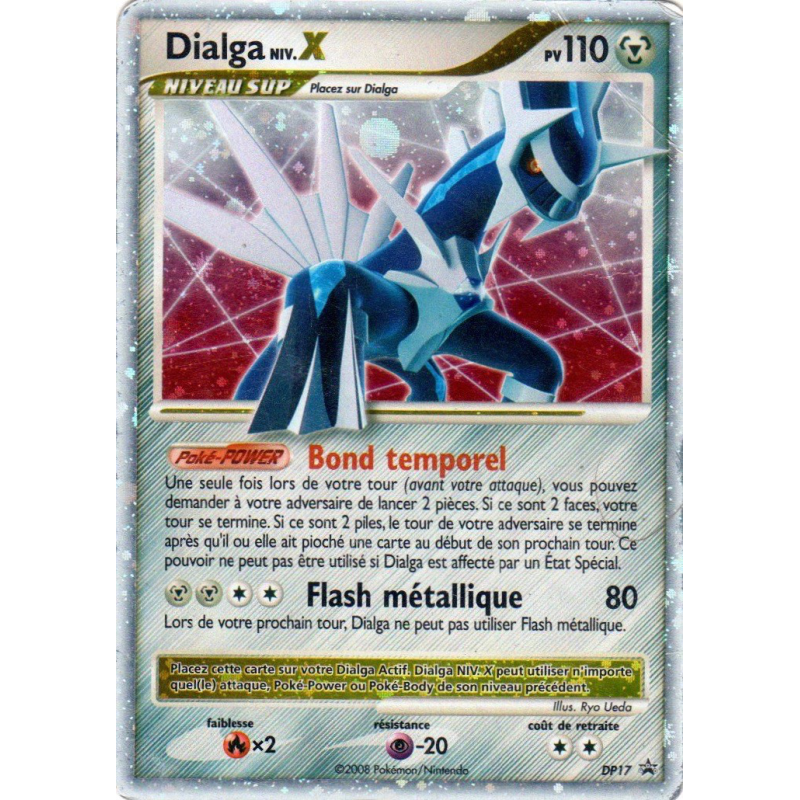 Carte Pokémon Dialga NIV.X DP17 Promo DP