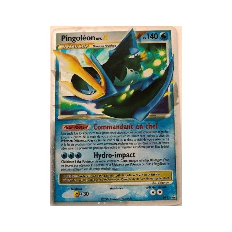 Carte Pokémon Pingoléon NIV.X DP11 Promo DP