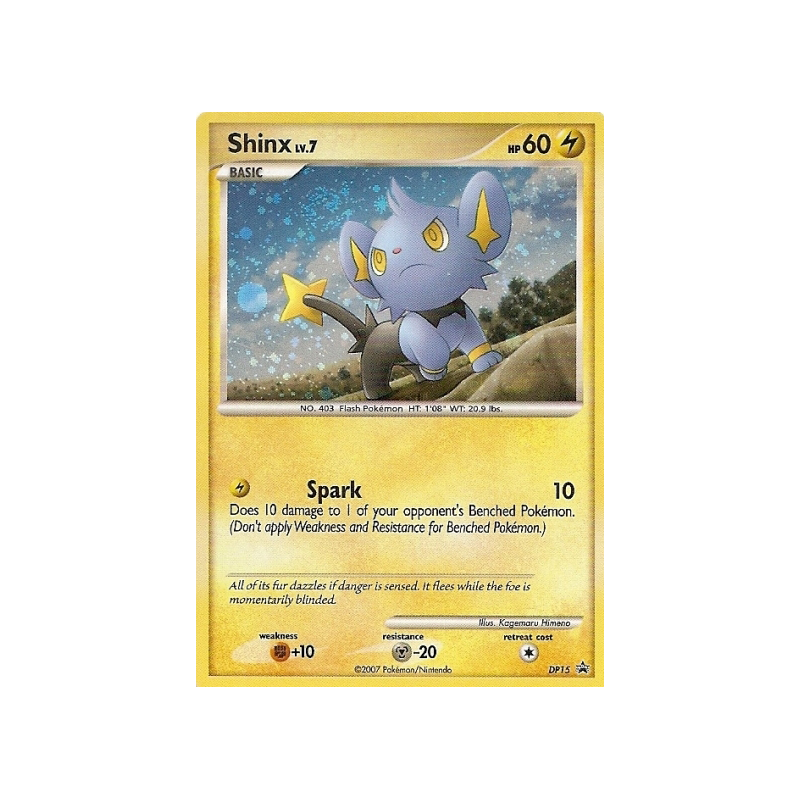 Carte Pokémon Shinx DP15 Promo DP
