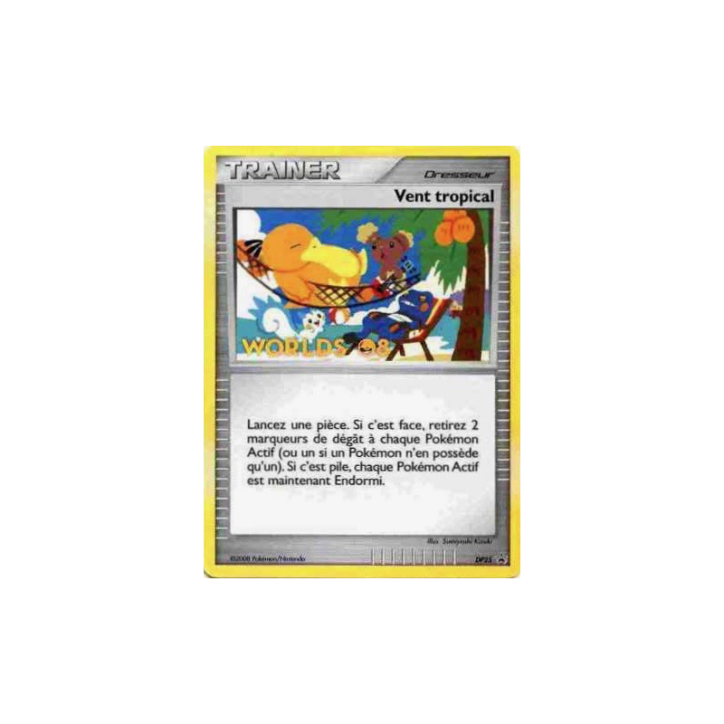 Carte Pokémon Vent tropical DP25 Promo DP