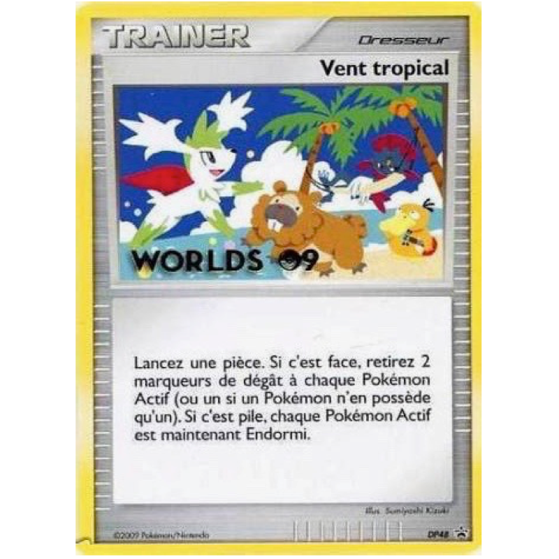 Carte Pokémon Vent tropical DP48 Promo DP