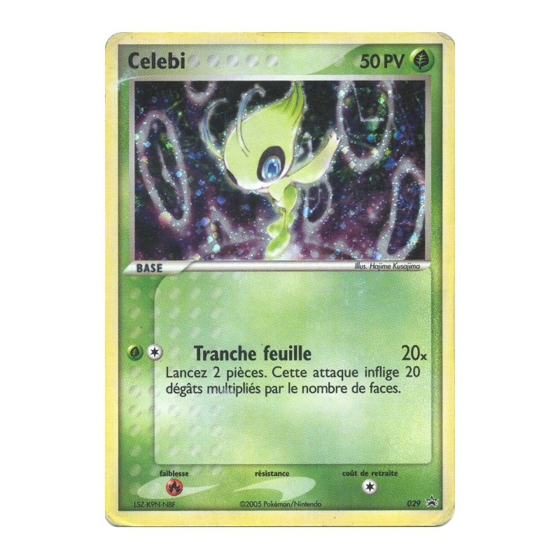 Carte Pokémon Celebi 29 Promo Nintendo