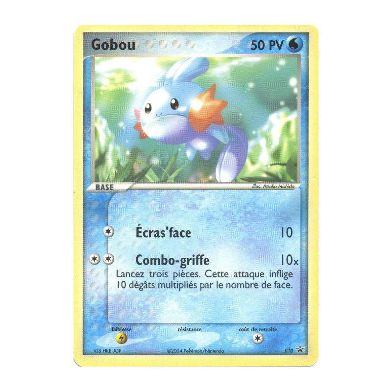 Carte Pokémon Gobou 10 Promo Nintendo
