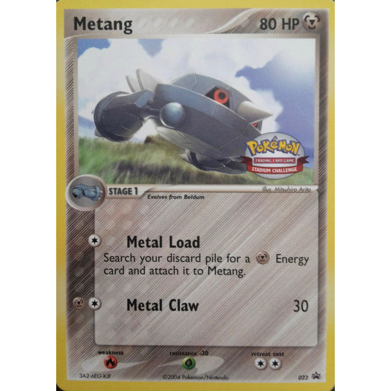 Carte Pokémon Metang 23 Promo Nintendo