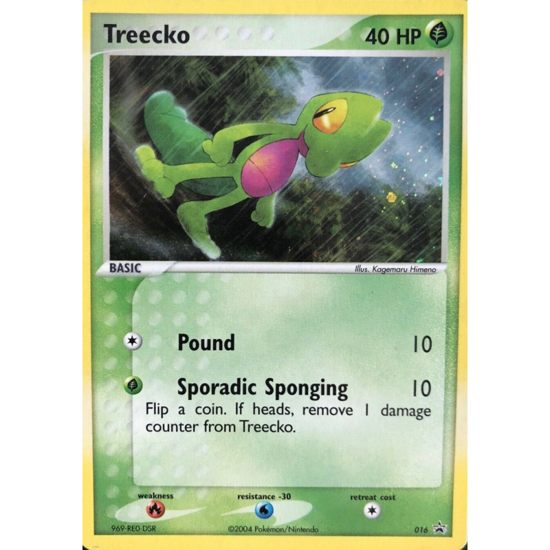 Carte Pokémon Treecko 16 Promo Nintendo