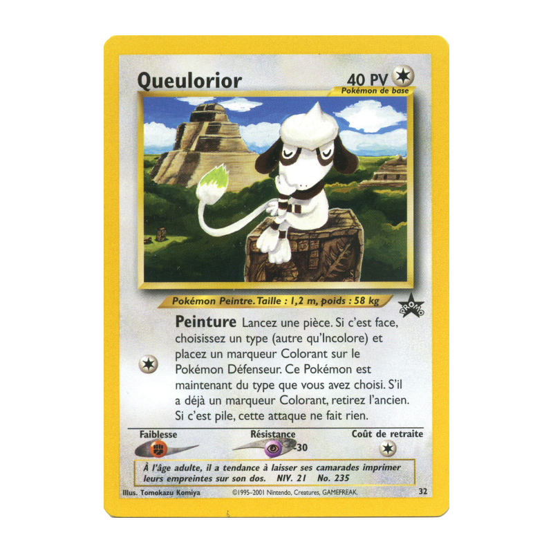 Carte Pokémon Queulorior 31/1 Promo Wizards