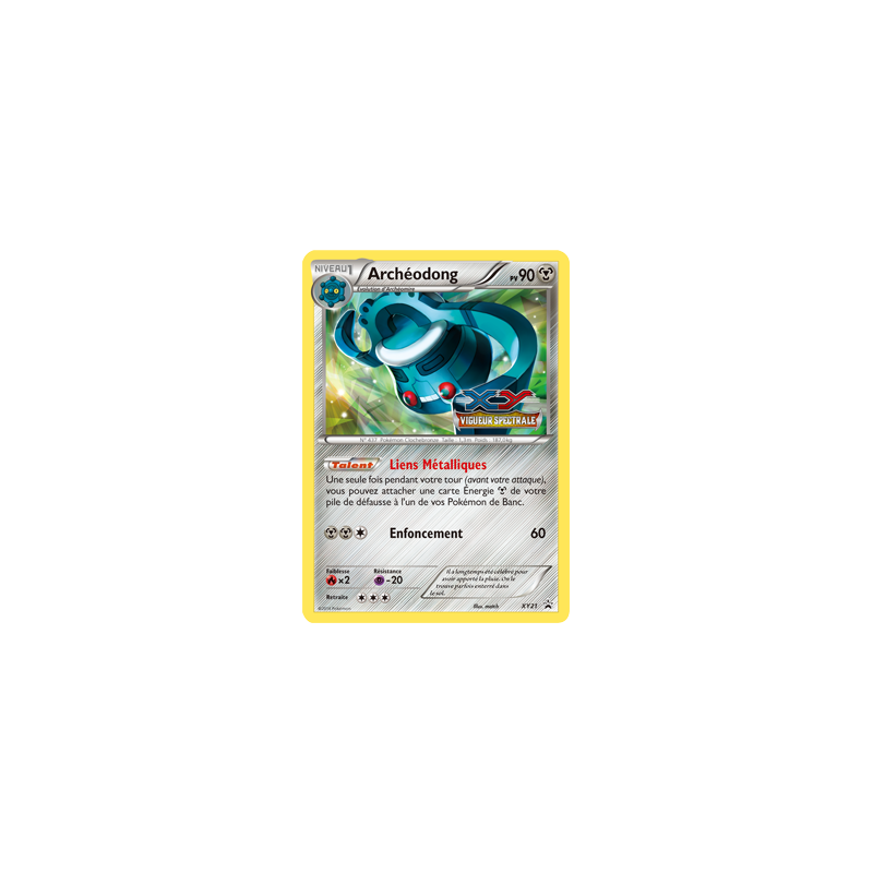 Carte Pokémon Archéodong XY21 Promo XY