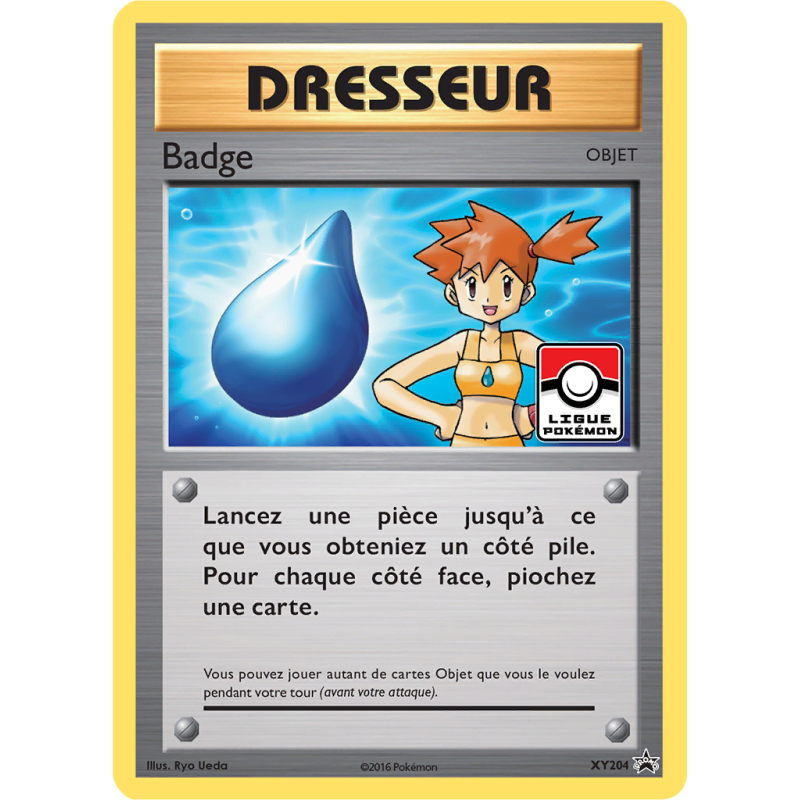 Carte Pokémon Badge XY204 Promo XY