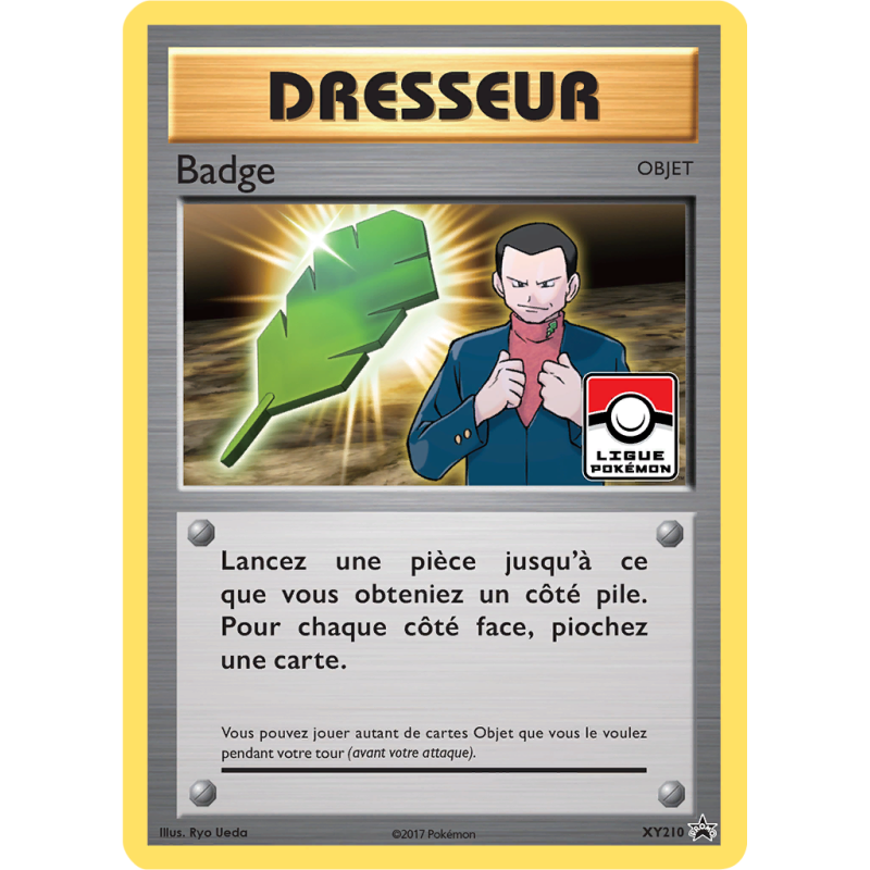 Carte Pokémon Badge XY210 Promo XY