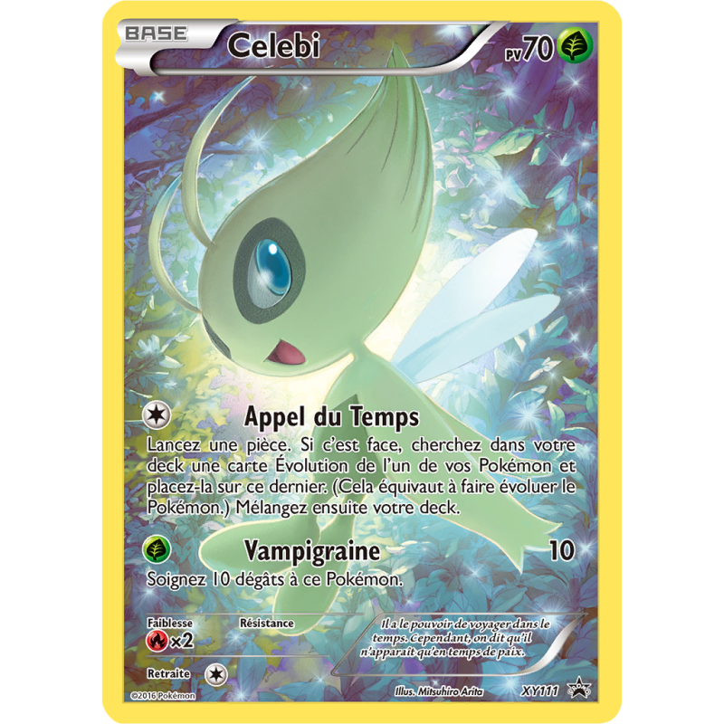 Carte Pokémon Celebi XY111 Promo XY