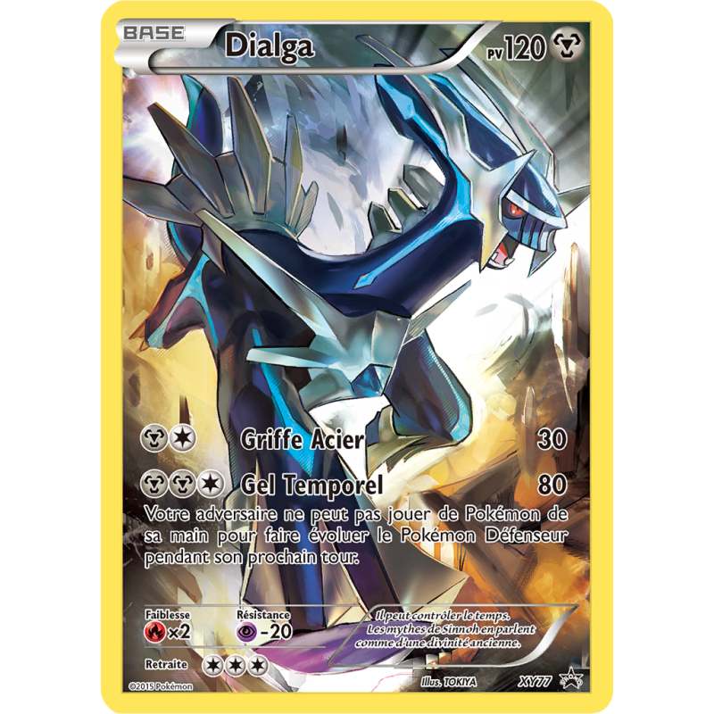 Carte Pokémon Dialga XY77 Promo XY