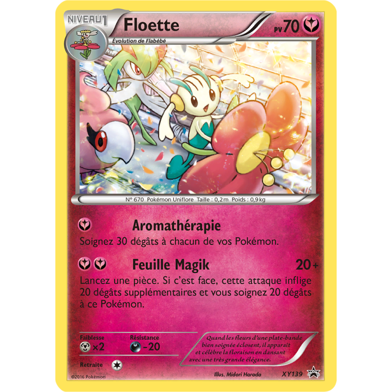 Carte Pokémon Floette XY139 Promo XY