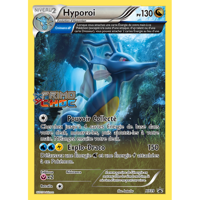 Carte Pokémon Hyporoi XY39 Promo XY