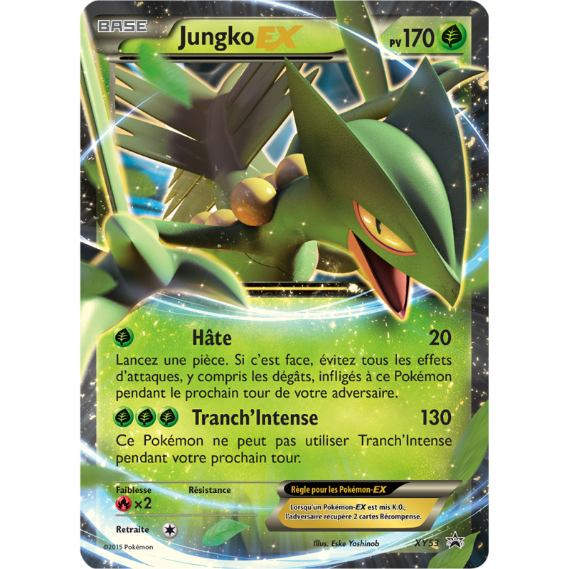 Carte Pokémon Jungko-EX XY53 Promo XY