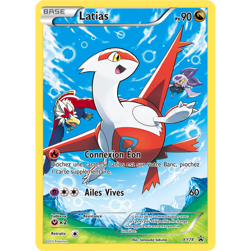 Carte Pokémon Latias XY78 Promo XY
