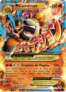 Carte Pokémon M-Camérupt-EX XY198 Promo XY