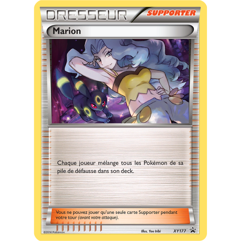 Carte Pokémon Marion XY177 Promo XY