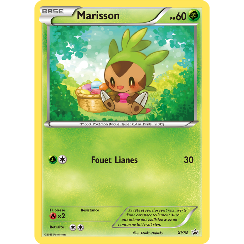 Carte Pokémon Marisson XY88 Promo XY