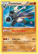 Carte Pokémon Pandarbare XY50 Promo XY