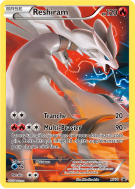 Carte Pokémon Reshiram XY74 Promo XY