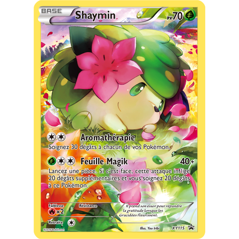 Carte Pokémon Shaymin XY115 Promo XY