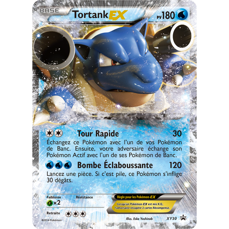Carte Pokémon Tortank-EX XY30 Promo XY