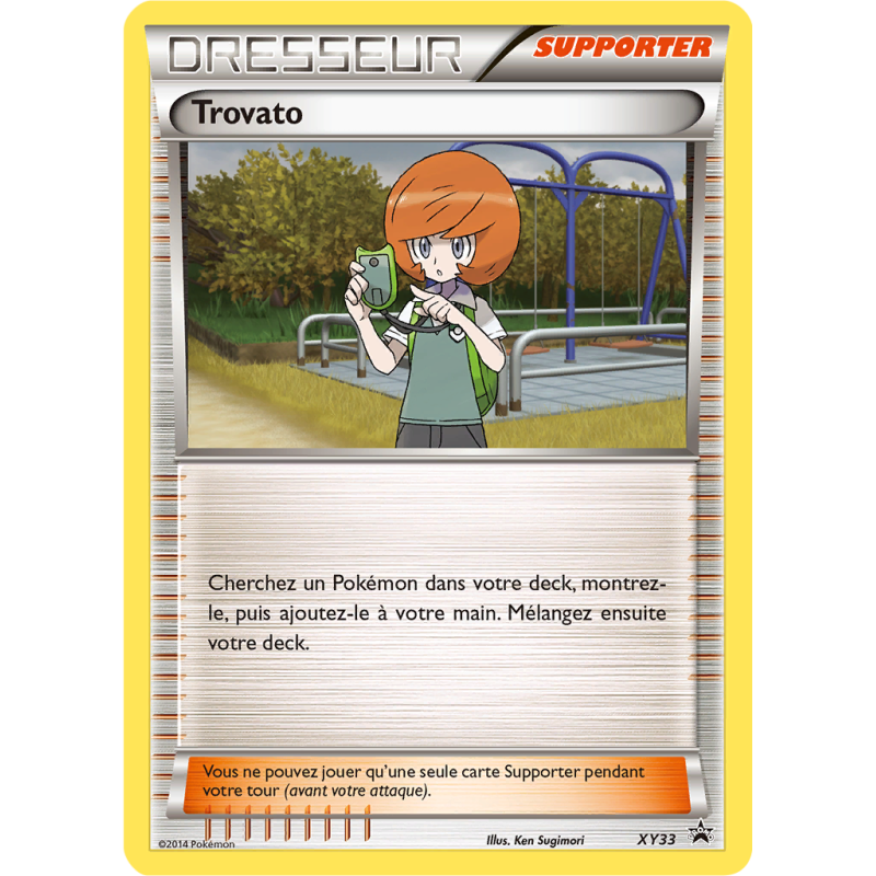 Carte Pokémon Trovato XY33 Promo XY