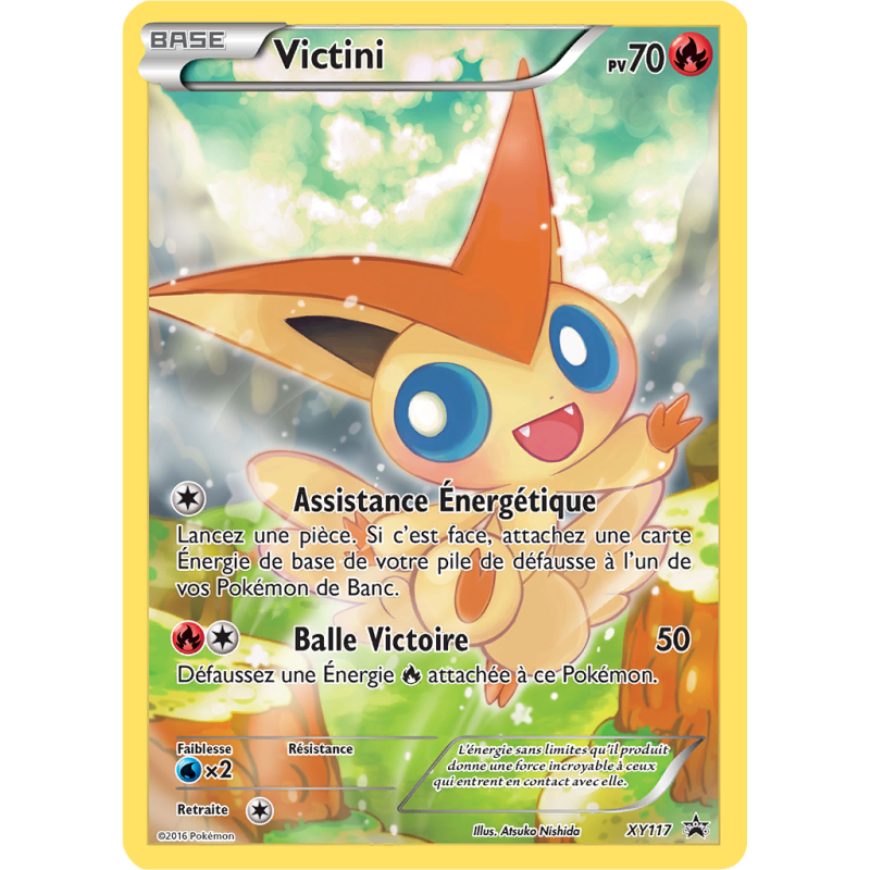 Carte Pokémon Victini XY117 Promo XY