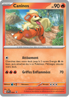 Carte Pokémon Caninos 24 Promo SV