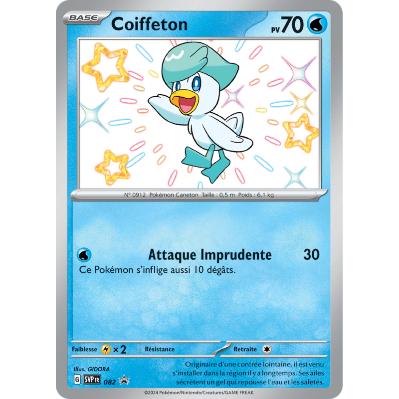 Carte Pokémon Coiffeton 82 Promo SV