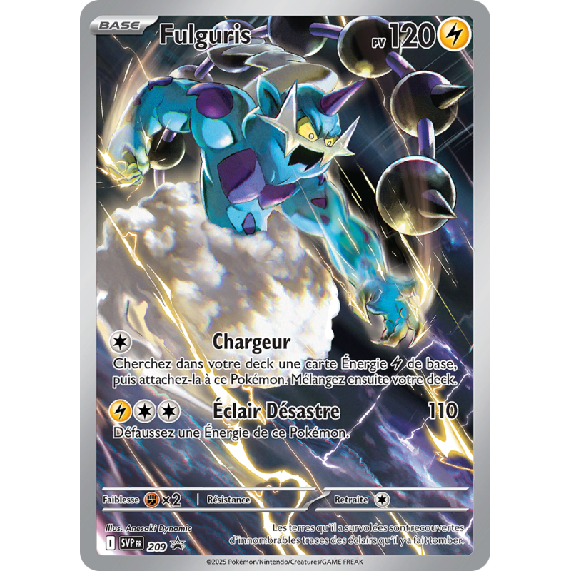 Carte Pokémon Fulguris 209 Promo SV