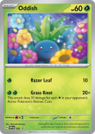 Carte Pokémon Oddish 102 Promo SV