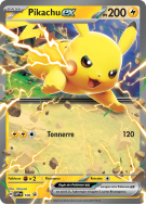 Carte Pokémon Pikachu-ex 106 Promo SV