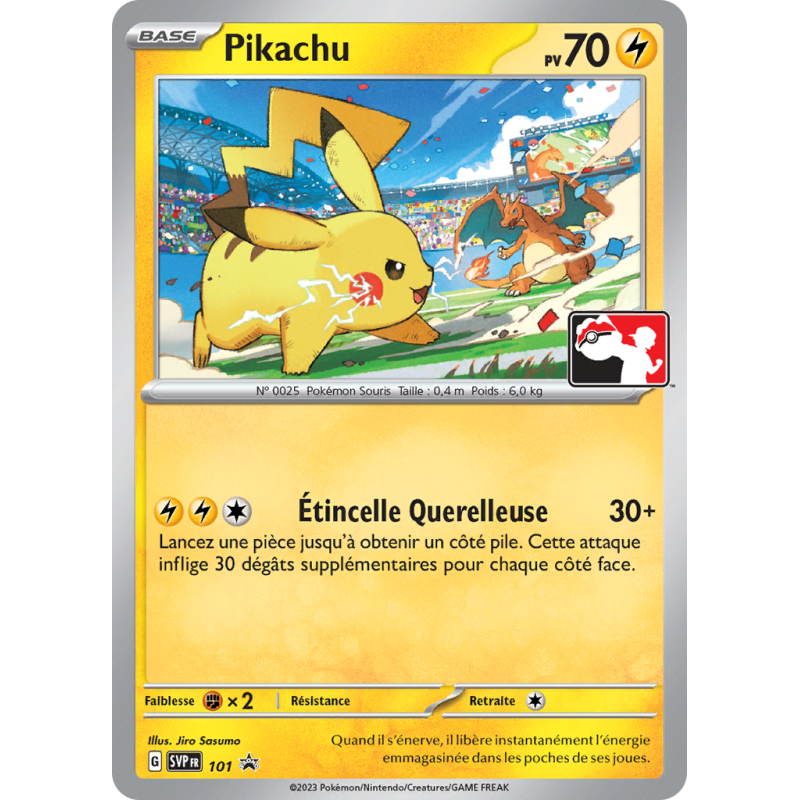 Carte Pokémon Pikachu 101 Promo SV