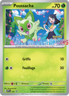 Carte Pokémon Poussacha 191 Promo SV
