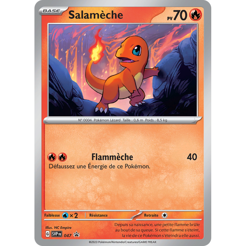 Carte Pokémon Salamèche 47 Promo SV