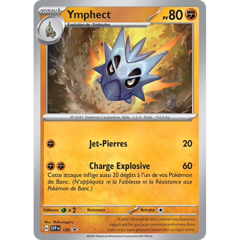 Carte Pokémon Ymphect 120 Promo SV